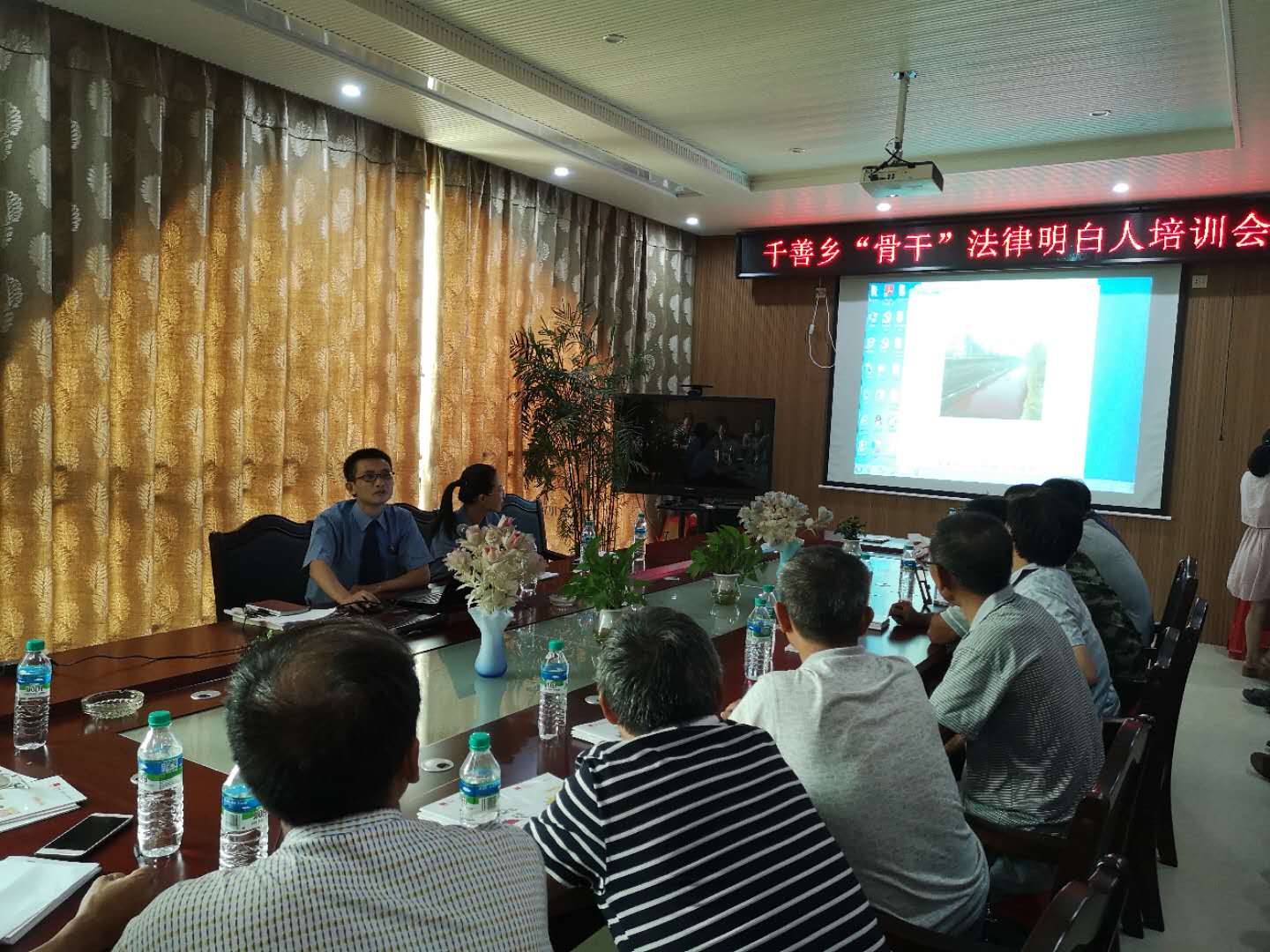 公益讼诉进乡镇，以案说法效果佳